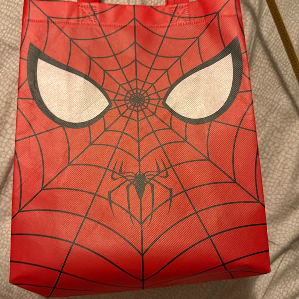 7 Pack Spider Party Favors Supplies Spider Birthday Gift Bags Spider Party Bags
